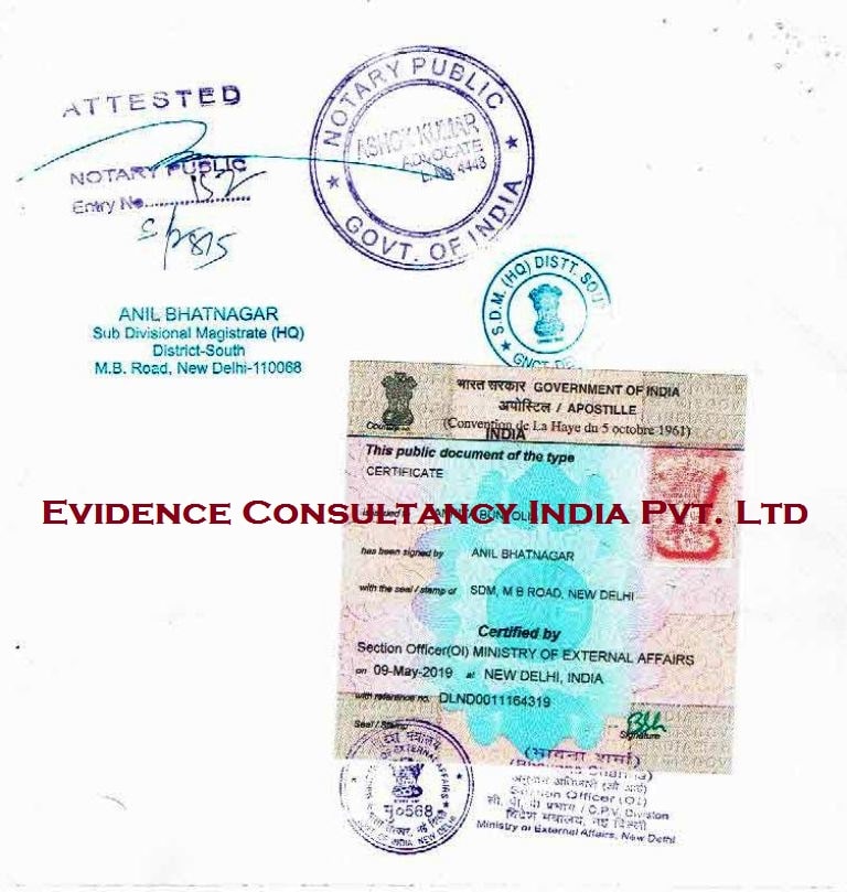 Diploma Certificate Apostille for France